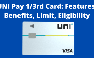 UNI Pay 1/3rd Card